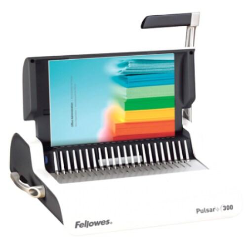 Fellowes Perforelieur mécanique Pulsar+ 300, anneaux plastiques - 0043859651245_0