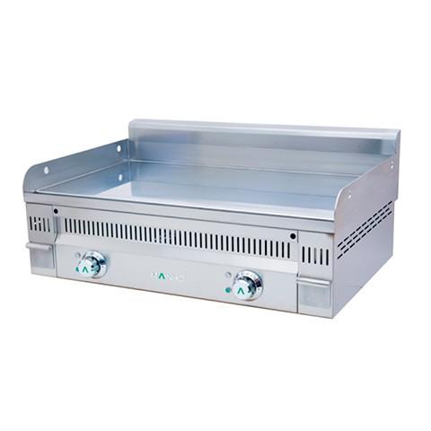 Fry-Top électrique EURO-CROM lisse en CHROME - L900 | Mainho - PC90ET_0