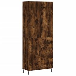 Helloshop26 - Buffet bahut commode armoire meuble de rangement organisateur cuisine salle de séjour salon haut 69,5 x 34 x 180 cm 02_0033445 - 300021_0