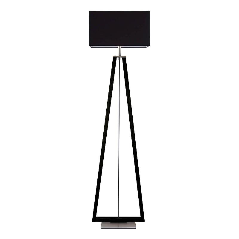 HERZBLUT BI BOB LAMPADAIRE, CHÊNE CENDRÉ CHARBON/NOIR