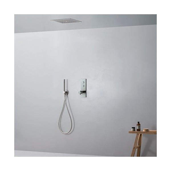 PACK DOUCHE ENCASTRÉE PLAFOND CHROMÉ THERMO UP TRIVERDE - CRISTINA ONDYNA XTV722P