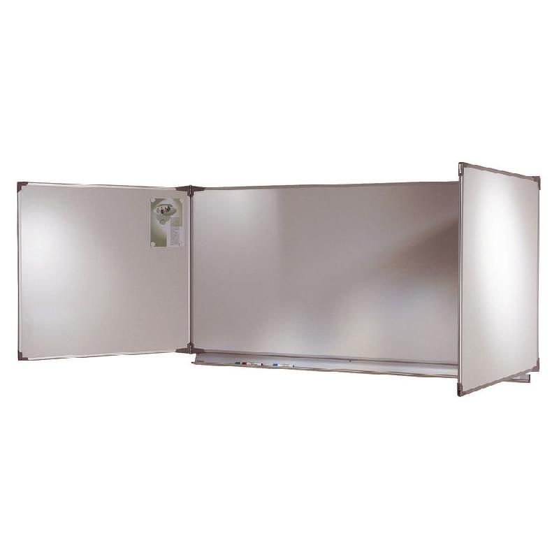PLANORGA TABLEAU MURAL TRIPTYQUE BLANC - 90X240 CM (OUVERT )