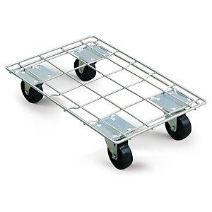 PLATEAU ROULANT EN FIL D'ACIER 400 KG 620X420 MM