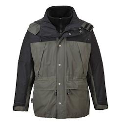 Portwest - Parka de travail respirante 3 en 1 ORKNEY Gris Taille 2XL - XXL gris 5036108043071_0