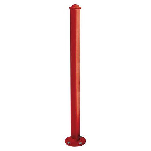 POTELET INCLINABLE AMORTICHOC AGORA - ZINC ROUGE FONCÉ 3004 - PROCITY