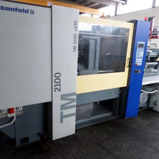 Presse à injecter 210T Battenfeld - TM 2100/1330 - 594g max, vis 55mm, pression 2041 bar_0