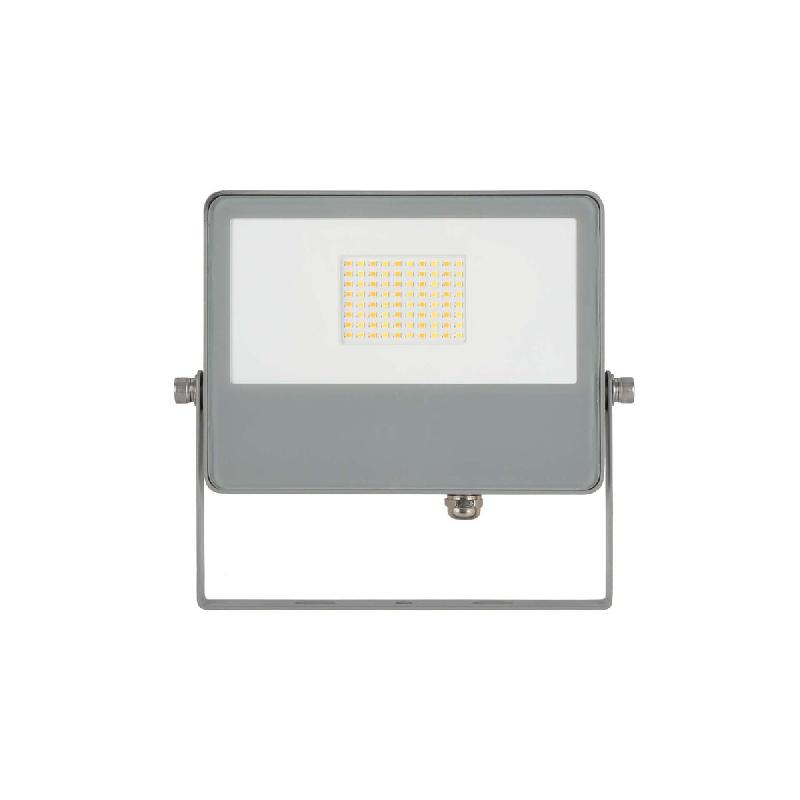 Projecteur LED extérieur Sky 40W, technologie Switch 3000K/4000K/5000K, faisceau 115, structure aluminium argenté par Beneito & Faure. - blanc 84365_0