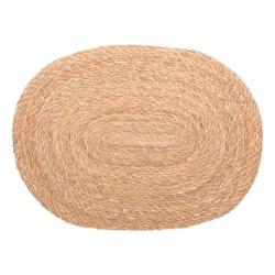 Set de table ovale Jonc de mer 45x33 cm x2 -  Marron Ovale Fibre Naturelle Table Passion 45x33 cm - marron 3106238470435_0