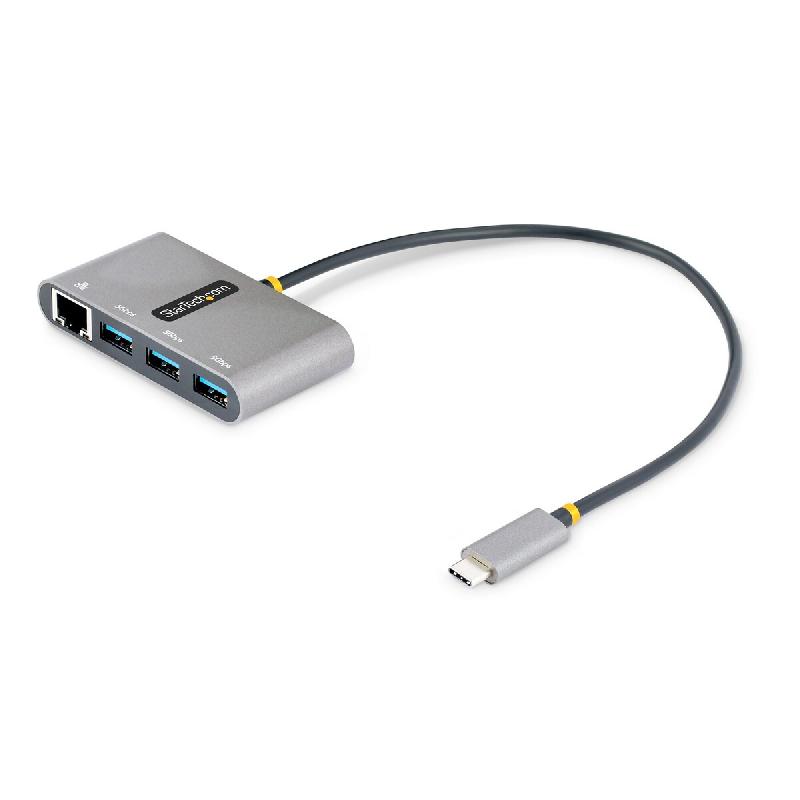 Startech.Com hub usb-c avec ethernet 3 ports - digital/données - 65030897709_0