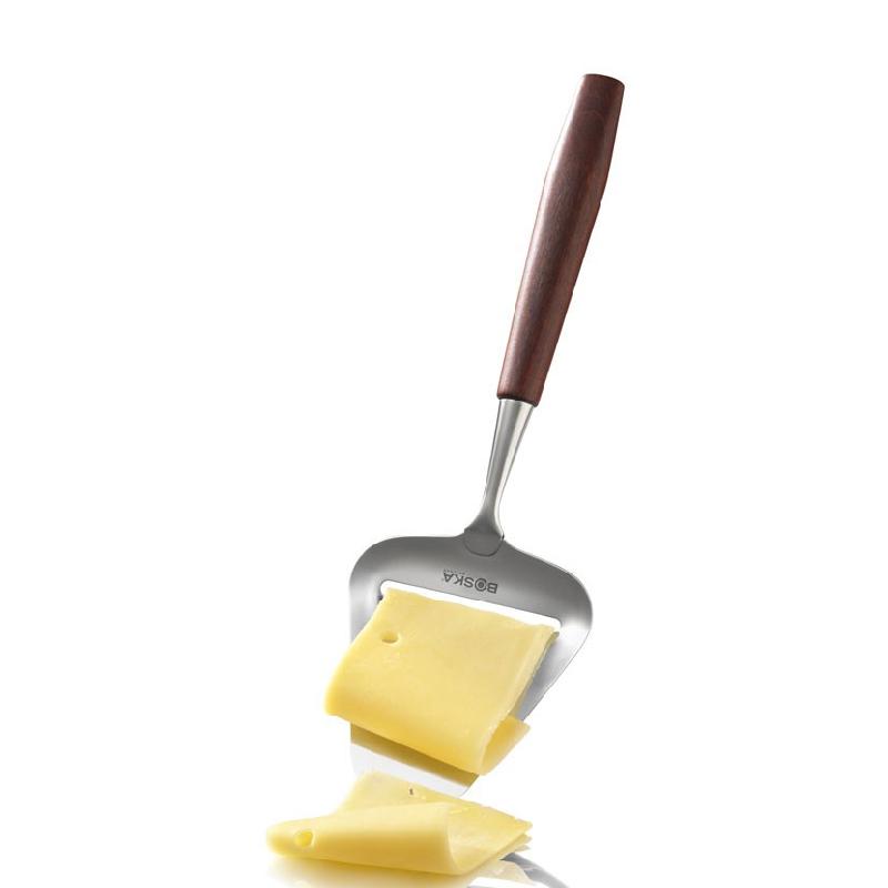 TRANCHETTE À FROMAGE MANCHE EN BOIS 28CM - PRO - BOSKA