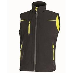 U-Power - Gilet de travail sans manches noir UNIVERSE Noir Taille XL - XL noir 8033546425121_0