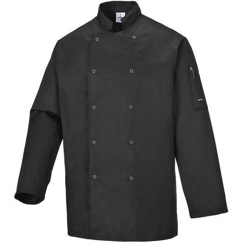 VESTE DE CUISINE SUFFOLK M NOIR - PORTWEST