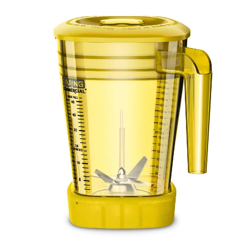 WARING Accessoire pour Blender de bar - Récipient Raptor® jaune 1.4 L sans BPA en copolyester CAC93XI-03 - CAC93XI-03_0