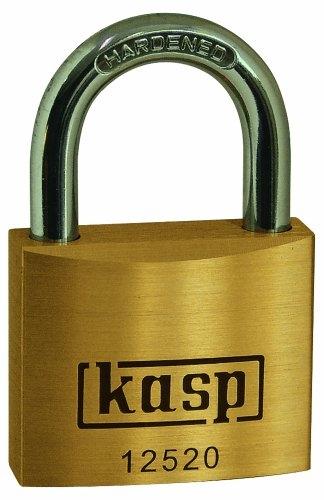 KASP K12520A4 CADENAS EN LAITON PREMIUM, S'ENTROUVRANT, OR/ ARGENT, 20_0