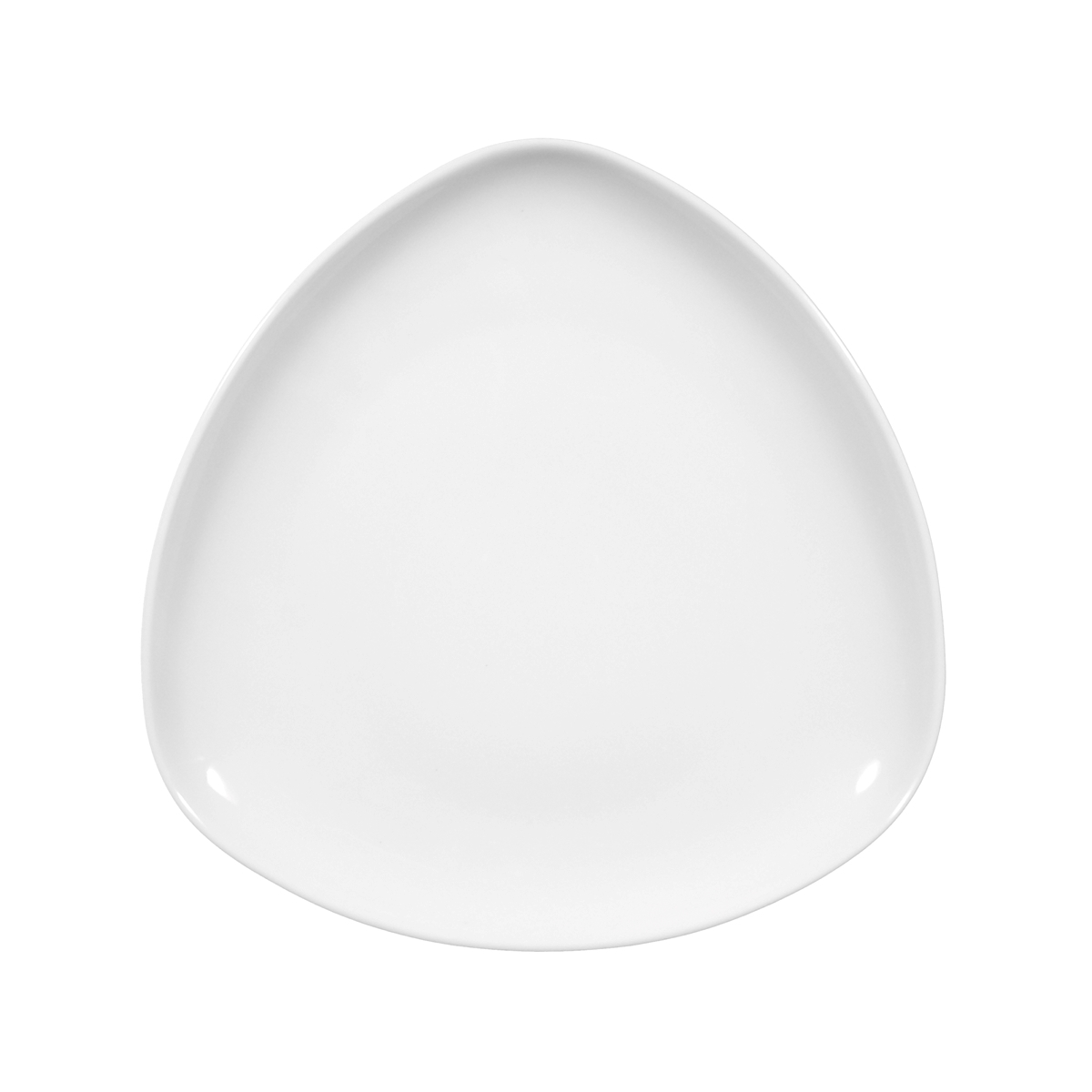 ASSIETTE PLATE SELTMANN WEIDENSKETCH, TRIANGULAIRE, 20 CM