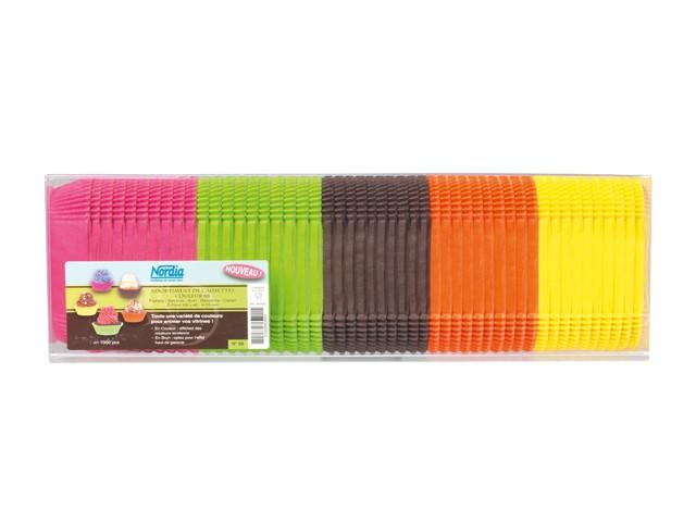 ASSORTIMENT DE CAISSETTES 5 COULEURS