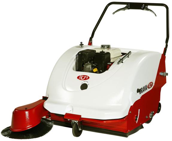 Balayeuse accompagnée RCM Brava 1000 - thermique ou à batterie - largeur de travail 950 mm - bac à déchets 60 L_0