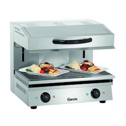 Salamandre professionnelle de cuisine électrique 600 Lift - Bartscher - 2 zones de chauffe réglables en hauteur_0
