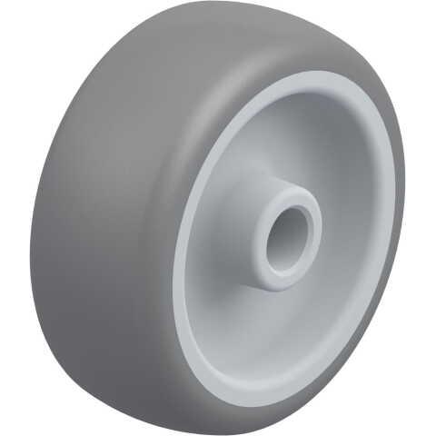 BLICKLE - ROUE Ø 80MM BANDAGE CAOUTCHOUC TPE 100KG - TPA 80/12G