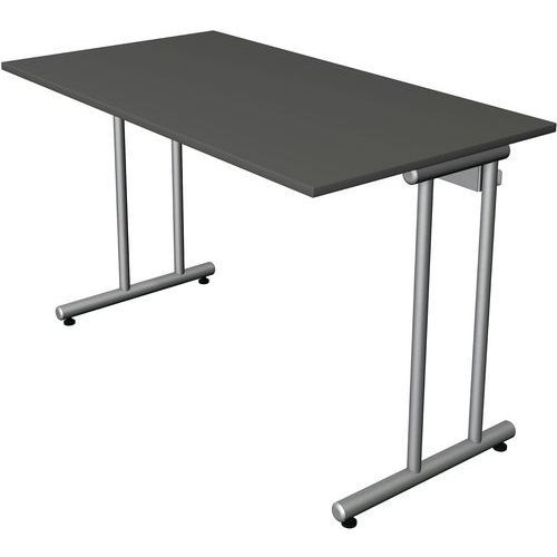 BUREAU SMART OFFICE - L 1200 X P 650 MM ANTHRACITE 1880