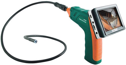 CAMÉRA D'INSPECTION AVEC ÉCRAN SANS-FIL DÉTACHABLE, MÉMOIRE SUR CARTE USD - DIAM.9MM