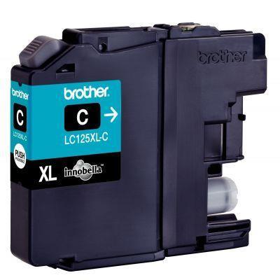 Cartouche jet d'encre Brother LC125XL-C haute capacité - Cyan_0