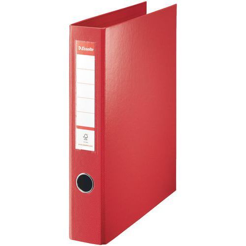 CLASSEUR 4 ANNEAUX DIAMÈTRE 40 MM ROUGE - ESSELTE
