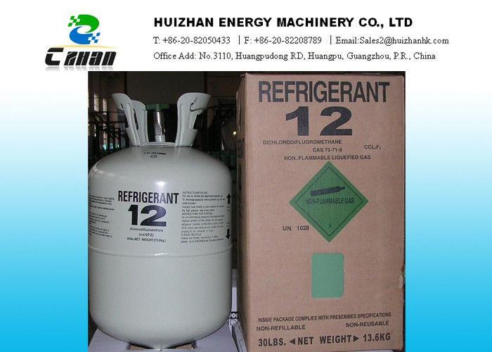 Climatiseur remplissant le gaz de réfrigérants de no. 75-71-8 cfc de cas avec la grande pureté_0