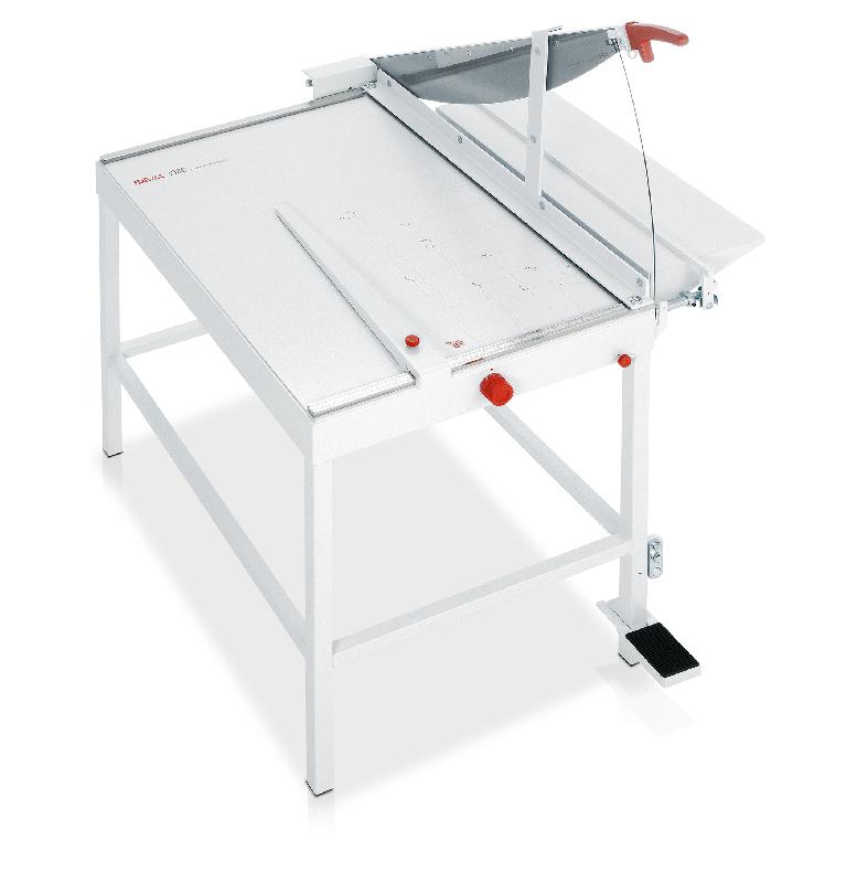 Cisaille de bureau - Coupe-papier IDEAL 1080 avec butée avant réglable et pression dosable_0