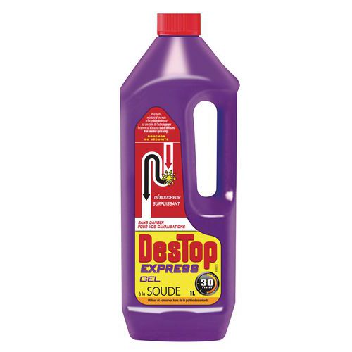 DESTOP DÉBOUCHEUR GEL EXPRESS - FLACON 1L