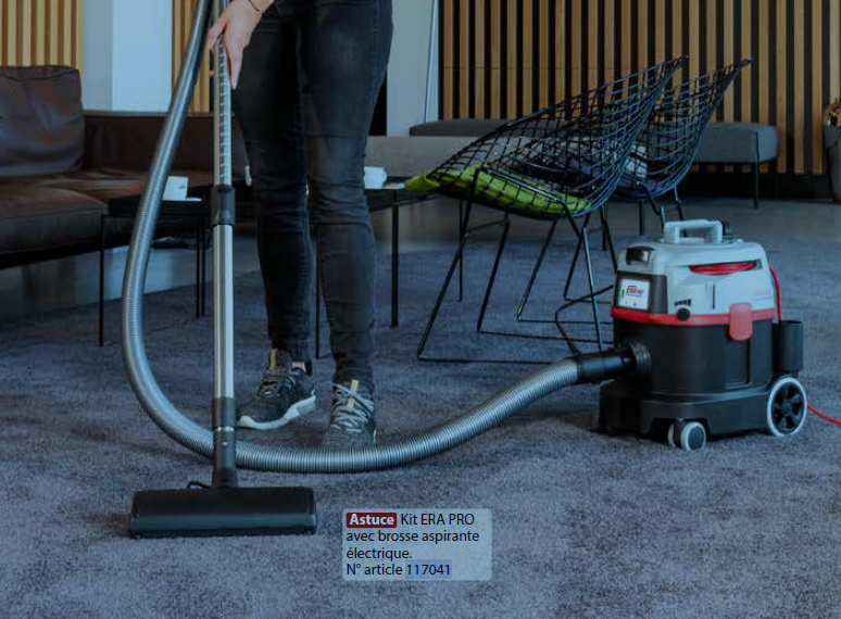 ERA PRO SET - Aspirateur pour moquette avec brosse électrique rotative Sprintus - Référence 117041_0