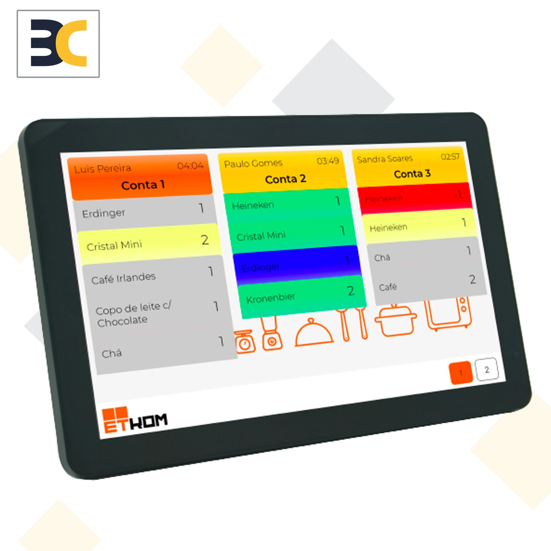 ETKOM SDILAB - Gestion des Demandes en Cuisine avec ETPOS 5.30 - Système Android_0