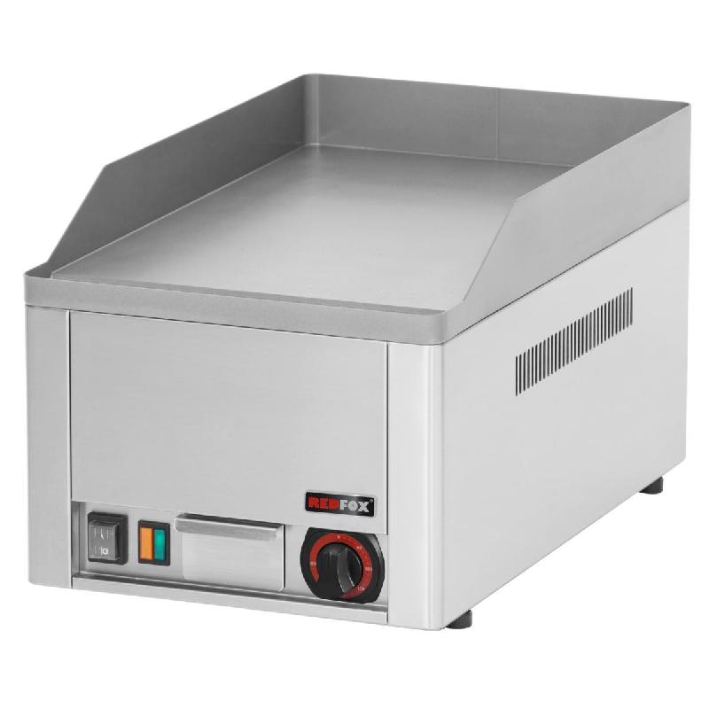 Fry-Top électrique lisse en ACIER - L330 | Redfox - FTH30E_0