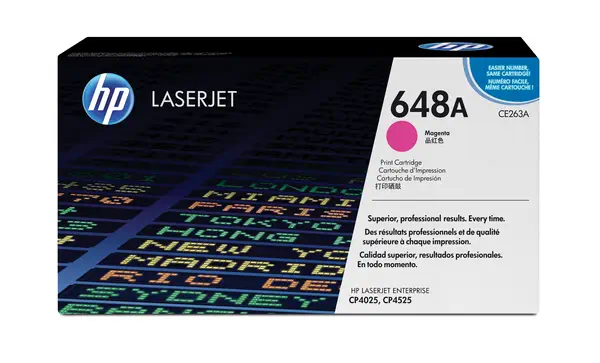 HP 648A toner LaserJet magenta authentique_0