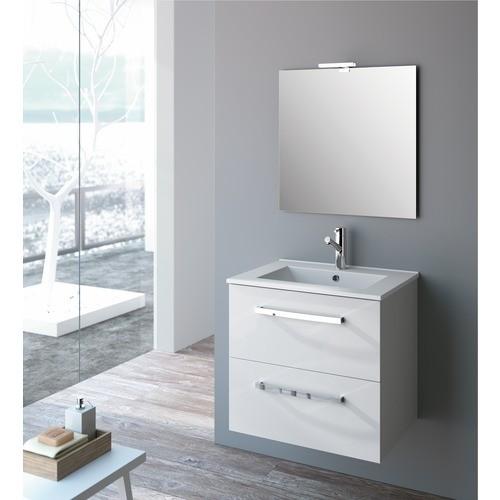 KIT CAISSON ET TIROIR BLANC BRILLANT - 45 X 80 CM - STUDIO KIT COMFORT CYGNUS BATH
