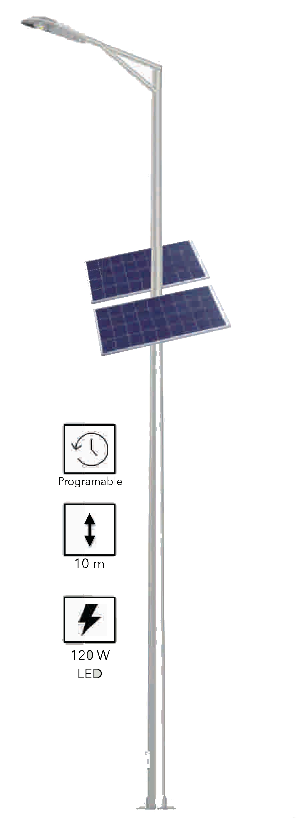 Lampadaire ecology 120w_0