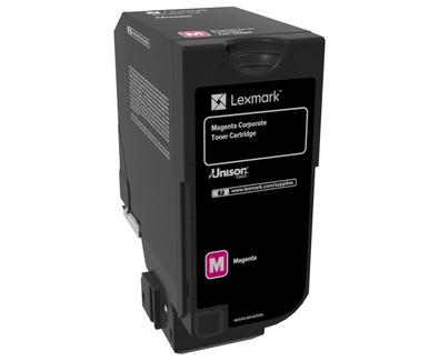 Lexmark 74C20ME Cartouche de toner Cartouche laser Magenta_0
