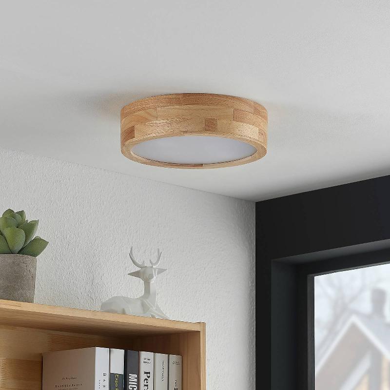 LINDBY TANJU PLAFONNIER, CHÊNE, Ø 30 CM