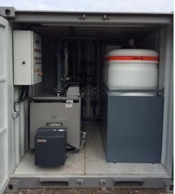 Location - Chaufferie mobile C-300-MH - 300 kW - Fuel - Cuve intégrée 1000 L - Brûleur Weishaupt_0