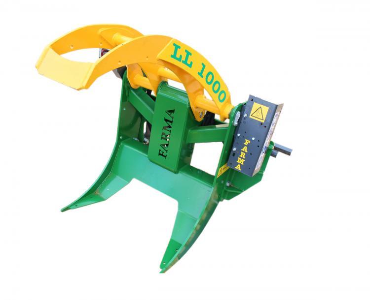Log Lifter LL 1000 - FARMA - Pince à grumes pour tracteurs et petites machines avec ouverture 100 cm_0