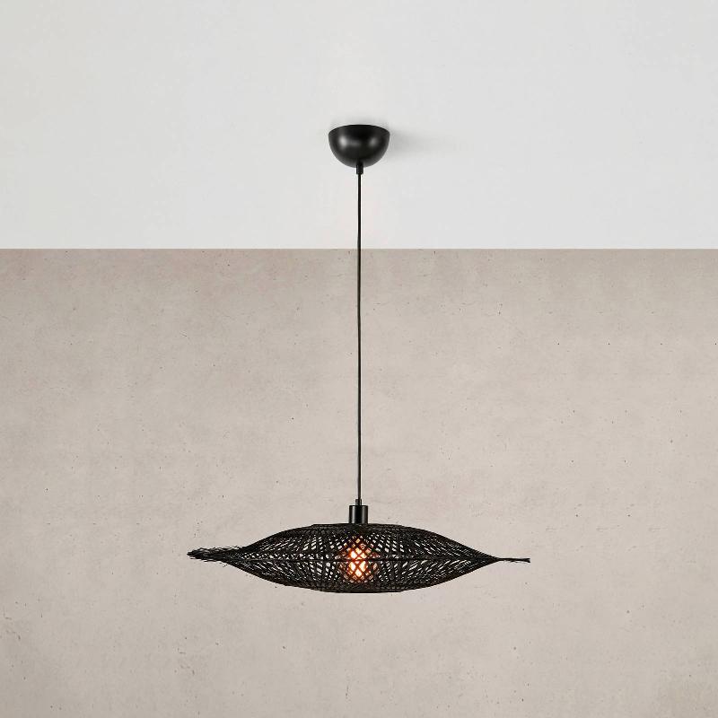 MARKSLÖJD SUSPENSION KUMO EN BAMBOU, NOIR, 75 CM