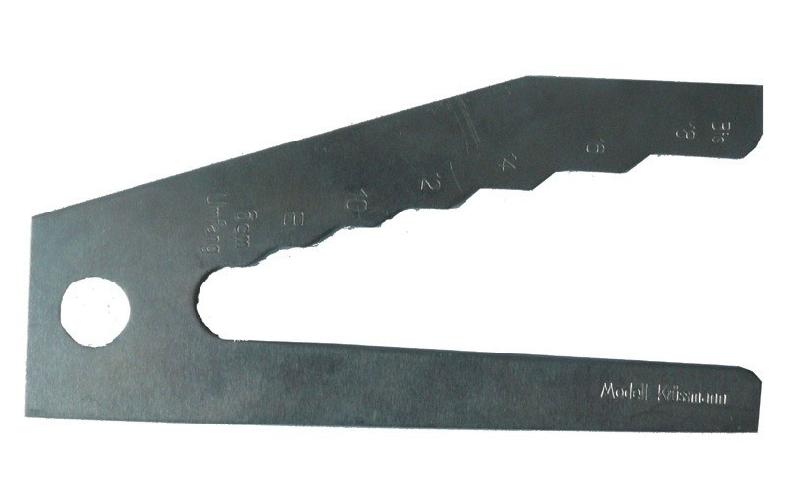 Mesure tronc en aluminium - circonférences de 6 à 18 cm - Fabrication Française - Référence 721401_0