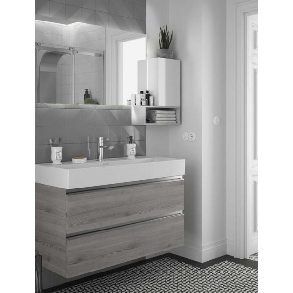 MEUBLE SUSPENDU SPIRIT 1000 PIN BAHIA 2 TIROIRS - SALGAR 22806