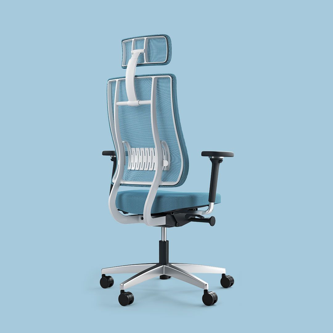 Newback npr - chaise de bureau - viasit bürositzmöbel gmbh - réglage de la hauteur d'assise_0