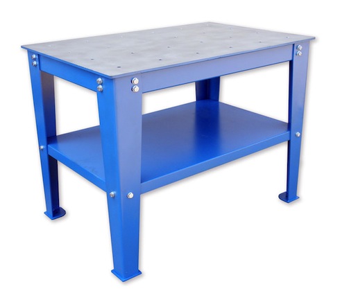 Table de travail en acier soudé - 1200x800x900 - poids 160kg - adaptée soudure et transformation - Oskar_0