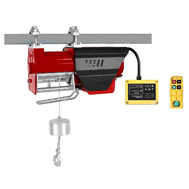 Palan électrique à câble rapide 300/600kg 35/17,5m 1,3 kW 230 V télécommande SANS fil MW Tools SL30040-R_0
