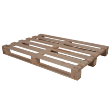 Palette en bois - Palette d'expédition légère - Charge dynamique de 300 à 500 kg - 100x120 cm - Conforme NIMP 15_0