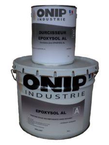 Peinture de sol époxy Epoxysol AL - bi-composante, sans solvant, auto-lissante_0