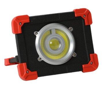 Projecteur LED portable CEBA - 50W - Luminosité maximale 1000 lm - Batterie externe et IP65_0