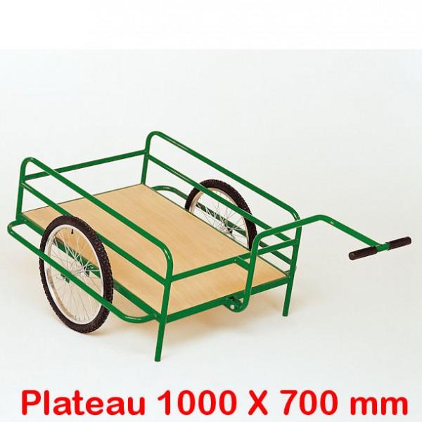 Remorque légère Rolléco - Maniable et robuste - 200kg de charge - 3 formats disponibles_0